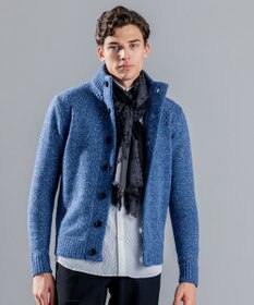 JOSEPH HOMME シルクカシミヤ　バッチワークストール