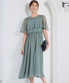 ANY SIS 【Lily Calin】ラッフルディテール ドレス