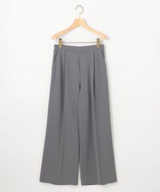 組曲 【WEB限定】ジョーゼットジャージーワイド パンツ
