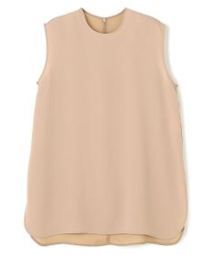 BEIGE， 【洗える】FLEUR / バックシアーノーカラーブラウス