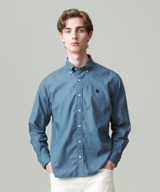 J.PRESS MEN 【大人気バックブル】オックスフォードストライプ チェック ガーメントダイ シャツ