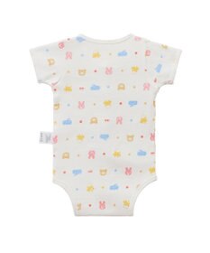 MIKI HOUSE HOT BISCUITS 【60-70cm】 半袖ボディシャツ(前開き)