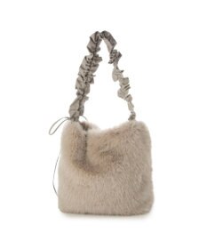 UNBILLION カシュカシュ cachecache / フリルワンハンドルエコファートート