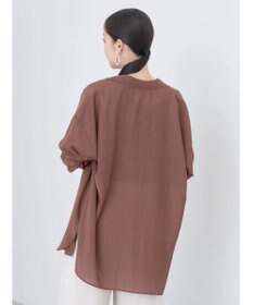 earth music&ecology シアーボーイズライクシャツ