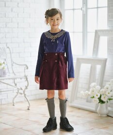 組曲 KIDS 【150-160㎝】コーデュロイ キュロット