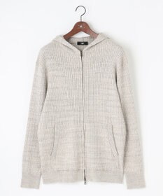 JOSEPH ABBOUD 【キングサイズ・オリジナルオーガニックコットン使用】JOE COTTONニット パーカー