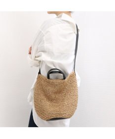UNBILLION カシュカシュ cachecache / 丸底バケットクロッシュ2wayトート カゴバッグ