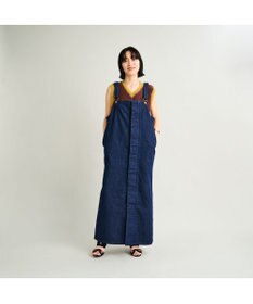 woadblue 【157】DECK OVERALL SKIRT デッキオーバーオールスカート