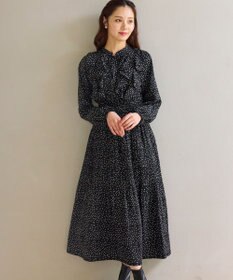 Feroux ウエストシャーリングラッフル ワンピース