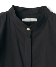 BEIGE， MALLOW / コットンタック バルーンスリーブブラウス