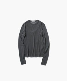 ATON TENCEL SILK CIRCULER RIB | クルー＆タンクレイヤード