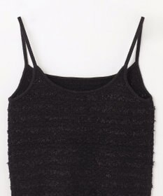 GRACE CONTINENTAL ラメツイードニットキャミ