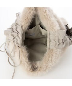 UNBILLION カシュカシュ cachecache / フリルワンハンドルエコファートート