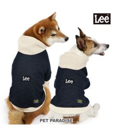 PET PARADISE Ｌｅｅ ニット デニム パーカー 中型犬 大型犬