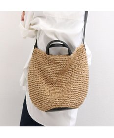UNBILLION カシュカシュ cachecache / 丸底バケットクロッシュ2wayトート カゴバッグ