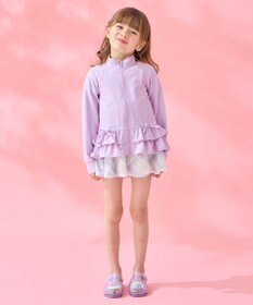 ANY KIDS 裾フリル ラッシュガード