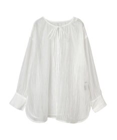 Green Parks ・ＥＬＥＮＣＡＲＥ　ＤＵＥ　２ｗａｙシアーブラウス