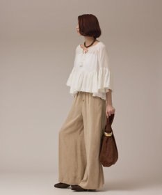 GRACE CONTINENTAL バルーンカフタントップ