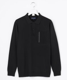 23区GOLF 【MEN】長袖ニットポロシャツ ホールガーメント