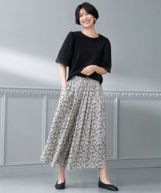 ANY 【ウエストゴム】リラックススカーチョ