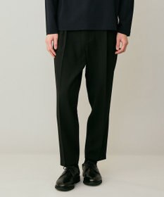 UNFILO MENS 【ストレッチ/イージーケア】WOOL TOUCH 機能美パンツ ワイド