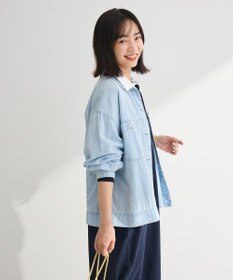 Green Parks シアーデニムシャツＧジャン