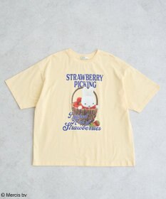 earth music&ecology ｍｉｆｆｙ／ｅａｒｔｈ　ｓｔｒａｗｂｅｒｒｙ　Ｔｅｅ
