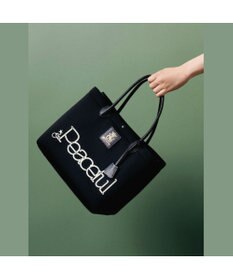 A.D.M.J. 【魔法の様に軽い】マジックライト/コード刺しゅうキューブトート34cm