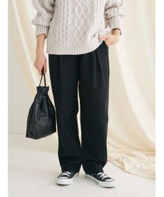 CRAFT STANDARD BOUTIQUE ピグメントツイル　Ｗタックリラックスパンツ