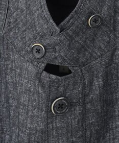 JOSEPH ABBOUD 【キングサイズ・軽量・撥水加工】メランジストレッチジャケットブルゾン