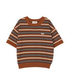 AMERICAN HOLIC 【PENNEY'S】レトロボーダー半袖ニット