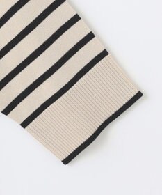 ANY SIS 【洗える】パネルボーダー ニット