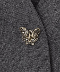 組曲 S 【組曲×setsuko sagittaire】kinakoスポンディッシュ ニットジャケット