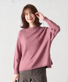 ANY 【洗濯機可能】しあわせタッチニットプルオーバー