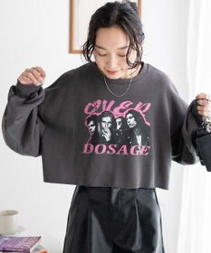 WEGO ヴィンテージライクショートスウェット