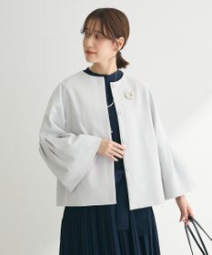 Green Parks ef-de タック袖ラグランジャケット