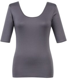 Wing あったかインナー 綿100％ 毛玉になりにくい 型くずれしにくい 【綿の贅沢 リッチ】 5分袖 半袖 秋 冬 EL4582 ウイング／ワコール