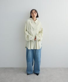 Green Parks ドロストシャーリングウエストタックシャツ