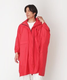 MOONBAT POLO RALPH LAUREN(ポロ ラルフローレン) ポロポニー ポケッタブル レインポンチョ レインコート 無地 フード 収納袋 ロゴ入 レディース