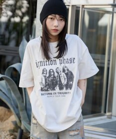 WEGO ヴィンテージウォッシュグラフィックBIGT