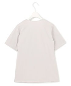 ICB L 【洗える】 スーペリアジャージー Vネック半袖プルオーバー