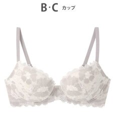 AMPHI ノンワイヤーブラ 谷間メイク ボリュームアップ Aカップあり 【BRAGENIC ブラジェニック プラスタイプ】 ブラジャー ブラ ワイヤレス BMI451 アンフィ／ワコール