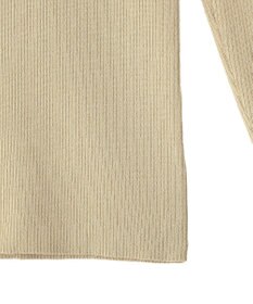 CRAFT STANDARD BOUTIQUE 襟付きコンパクトリブニットカーディガン