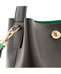 MioFIRANO ツイストロックボックスハンドバッグ 3WAY　FIRANO フィラノ