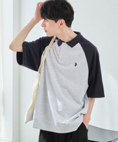 WEGO 【ユニセックス着用ITEM/MLサイズ展開】別注USPOLO　ヘビーウェイトポロT