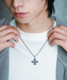 WEGO Mデザインクロスモチーフネックレス