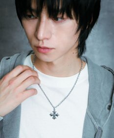 WEGO Mデザインクロスモチーフネックレス