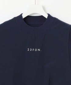 23区GOLF 【23Fondation/MEN】レイヤード風 コンビモックネック