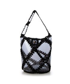 UNBILLION カシュカシュ cachecache / ビニルクロッシェバケツバッグ