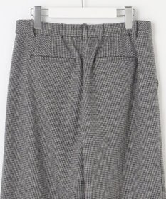 J.PRESS LADIES 【洗える】チェルビック チェック セミワイド パンツ